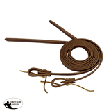 New! 8' X 5/8" Double Stitched Harness Leather Weighted Split Reins. MADE IN THE USA. - Country Scene Saddlery and Pet Supplies