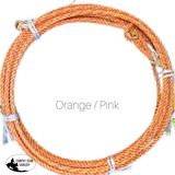 New! 92051 - 5/16’’ Nylon Kid Rope Orange / Pink Rodeo
