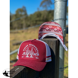 New! Adult Wilde Country Trucker Cap / RED ROCK - Country Scene Saddlery and Pet Supplies
