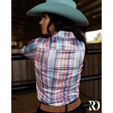 New! AMELIA SATIN PERFORMANCE RODEO SHIRT Medium (Women’s Size;6 8) Western Style