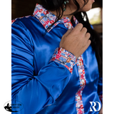 New! AMERICAN RODEO SATIN PERFORMANCE RODEO SHIRT Western Style