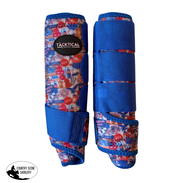 New! AMERICAN RODEO SPLlNT BOOTS (PAIR) MEDIUM / FRONT Splint Boots