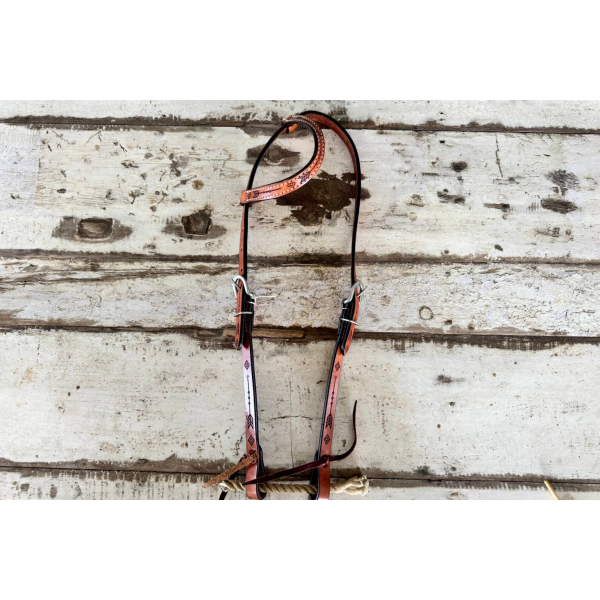 New! Argentina Southwest Design Bridle spur strap