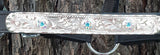 NEW! Irredescent and blue stone Showman show halter. - Country Scene Saddlery and Pet Supplies