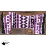 New! Barrel Style Purple colored memory felt bottom saddle pad. Klassy cowgirl - Country Scene Saddlery and Pet Supplies