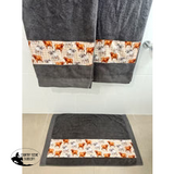 New! Bath Towel Sets - Brahman Design - Pre-Order - Bath Sheet - Bathroom