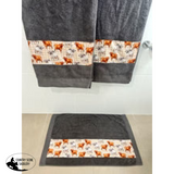 New! Bath Towel Sets - Brahman Design - Pre-Order - Bath Sheet - Bathroom