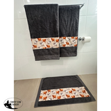 New! Bath Towel Sets - Brahman Design - Pre-Order - Standard Bath Towel - Bathroom
