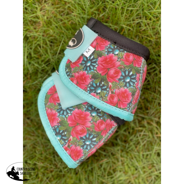 New! Bell Boots: Turquoise Flower M Protection Boots
