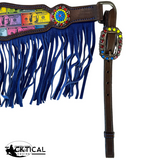 New! BENJIS LEATHER FRINGE BREASTCOLLAR - Country Scene Saddlery and Pet Supplies