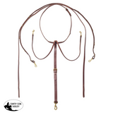 New Billy Royal Leather German Martingale – Hermann Oak - Training aids