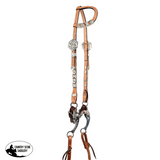 Billy Royal® Arrowhead One Ear Show Headstall Full / Light Western Bridle