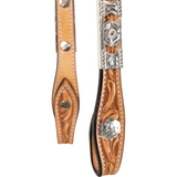 New! Billy Royal® Arrowhead Two Ear Silver Show Headstall - Western Show Headstall
