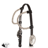 New! Billy Royal® Bainbridge Classic Two Ear Silver Show Headstall II