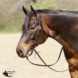 New! Billy Royal® Black Leather Browband Headstall - Country Scene Saddlery and Pet Supplies
