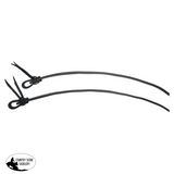 New! Billy Royal® Black Leather Western Show 5/8" Split Reins - Country Scene Saddlery and Pet Supplies