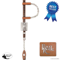 New! Billy Royal® California Classic Two Ear Headstall Posted.