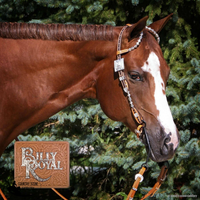 New! Billy Royal® California Classic Two Ear Headstall Posted.