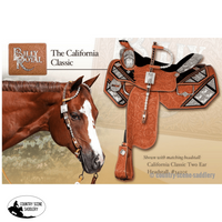 New! Billy Royal® California Classic Two Ear Headstall Posted.