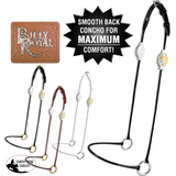 New! Billy Royal® Comfort Concho Original Thread Yearling / Black/Gold