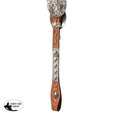 New! Billy Royal® Double Diamond Two Ear Silver Show Headstall II - Full Size