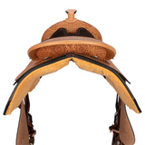 NEW! Billy Royal® Elite Floral Tooled Western Show Saddle - Western Saddles → Show Saddles