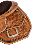 NEW! Billy Royal® Elite Floral Tooled Western Show Saddle - Western Saddles → Show Saddles