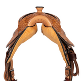 NEW! Billy Royal® Elite Floral Tooled Western Show Saddle - Western Saddles → Show Saddles