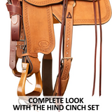 New! Billy Royal® Elite Oiled Roughout Ranch Saddle - Country Scene Saddlery and Pet Supplies