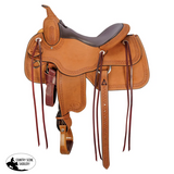New! Billy Royal® Elite Oiled Roughout Ranch Saddle - Country Scene Saddlery and Pet Supplies