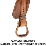 New! Billy Royal® Elite Oiled Roughout Ranch Saddle