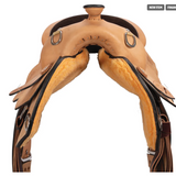 New! Billy Royal® Elite Tooled Roughout Work Saddle - Country Scene Saddlery and Pet Supplies
