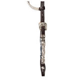 New! Billy Royal® Flat Ferrule Two Ear Silver Show Headstall II