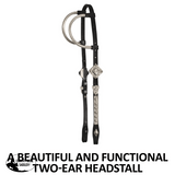 New! Billy Royal® Maggie Quick Change Two Ear Headstall - Country Scene Saddlery and Pet Supplies
