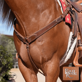 Billy Royal® Oiled Hermann Oak Leather Browband Headstall - Country Scene Saddlery and Pet Supplies