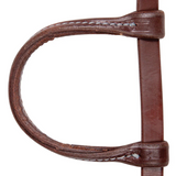 New! Billy Royal® Oiled Hermann Oak One Ear Quick Change Buckle End Headstall - Western bridle
