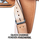 New! Billy Royal® Platinum Trifecta Sterling Show Saddle