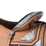 New! Billy Royal® Platinum Trifecta Sterling Show Saddle