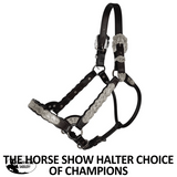 New! Billy Royal® Scalloped Silver Western Horse Show Halter - Country Scene Saddlery and Pet Supplies