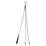 New! Billy Royal® Silver Plate Rectangle Ferrule Romel Reins 28oz Light - Country Scene Saddlery and Pet Supplies