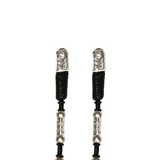 New! Billy Royal® Silver Plate Rectangle Ferrule Romel Reins 28oz Light - Country Scene Saddlery and Pet Supplies