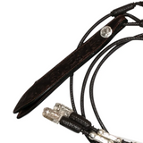 New! Billy Royal® Silver Plate Rectangle Ferrule Romel Reins 28oz Light - Country Scene Saddlery and Pet Supplies