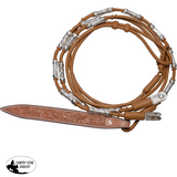 New! Billy Royal® Silver Plate Rectangle Ferrule Romel Reins 28oz Light - Country Scene Saddlery and Pet Supplies