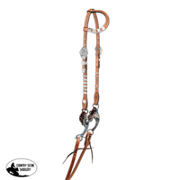 Billy Royal® Starlight One Ear Show Headstall Full / Light Western Bridle