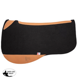 New! Billy Royal® Wool Contour Trail Saddle Pad Black Saddle Pads & Blankets