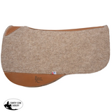 New! Billy Royal® Wool Contour Trail Saddle Pad Tan Saddle Pads & Blankets