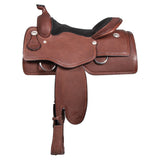Billy Royal® Basketweave Square Skirt Western Work Saddle - Country Scene Saddlery and Pet Supplies