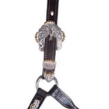 New! Billy Royal® Casper Arabian Silver Show Halter - Country Scene Saddlery and Pet Supplies