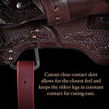 Billy Royal® Congress II Youth Show Saddle. - Country Scene Saddlery and Pet Supplies