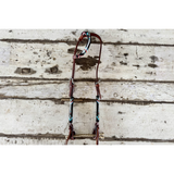 New! Black Arrow Beaded One Eared Bridle spur strap